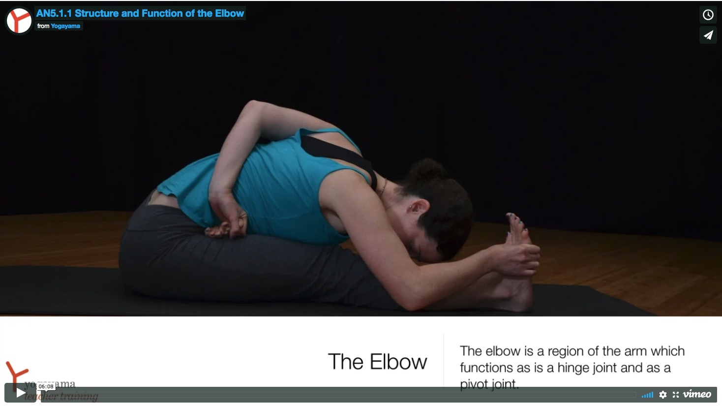 Structure and Function of the Elbow - Elearning