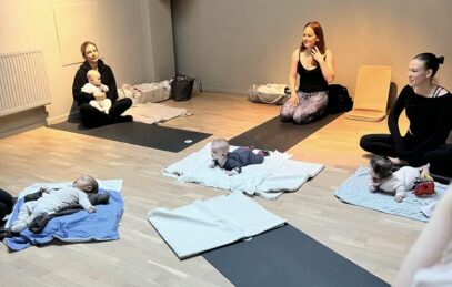 Mammayoga med bebis, 6 tillfällen